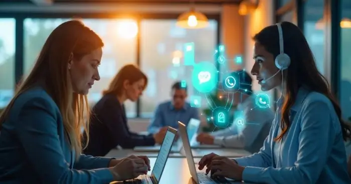 Integre WhatsApp e redes sociais no atendimento