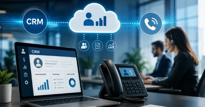 CRM e telefonia: aumente a produtividade comercial